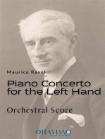 Maurice Ravel – Piano Concerto for the Left Hand in D Major: Orchestral Score