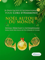 Noël autour du monde - 26 Duos Faciles et Internationaux pour Cors d'Harmonie
