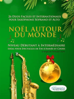 Noël autour du monde - 26 Duos Faciles et Internationaux pour Saxophone Soprano et Alto
