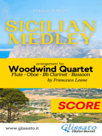 Sicilian Medley - Woodwind Quartet (score)