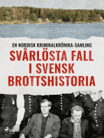 Svårlösta fall i svensk brottshistoria