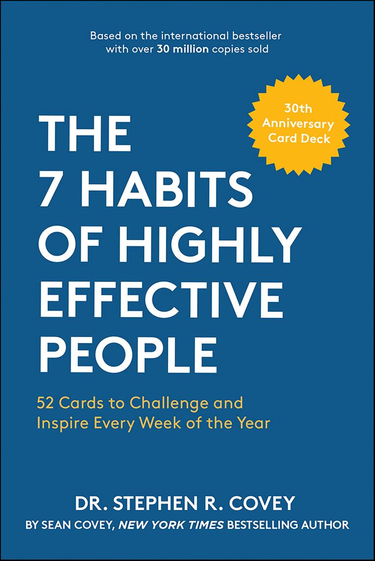 The 7 Habits of Highly Effective People by Stephen R. Covey, Sean Covey ...