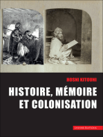Histoire, mémoire et colonisation