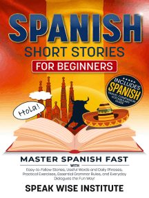Spanish Short Stories for Beginners by Speak Wise Institute (Ebook ...